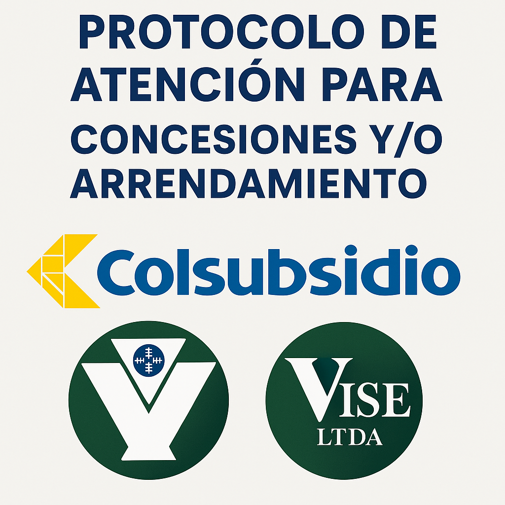 PROTOCOLO DE ATENCIÓN PARA CONCESIONES Y/O ARRENDAMIENTO COLSUBSIDIO