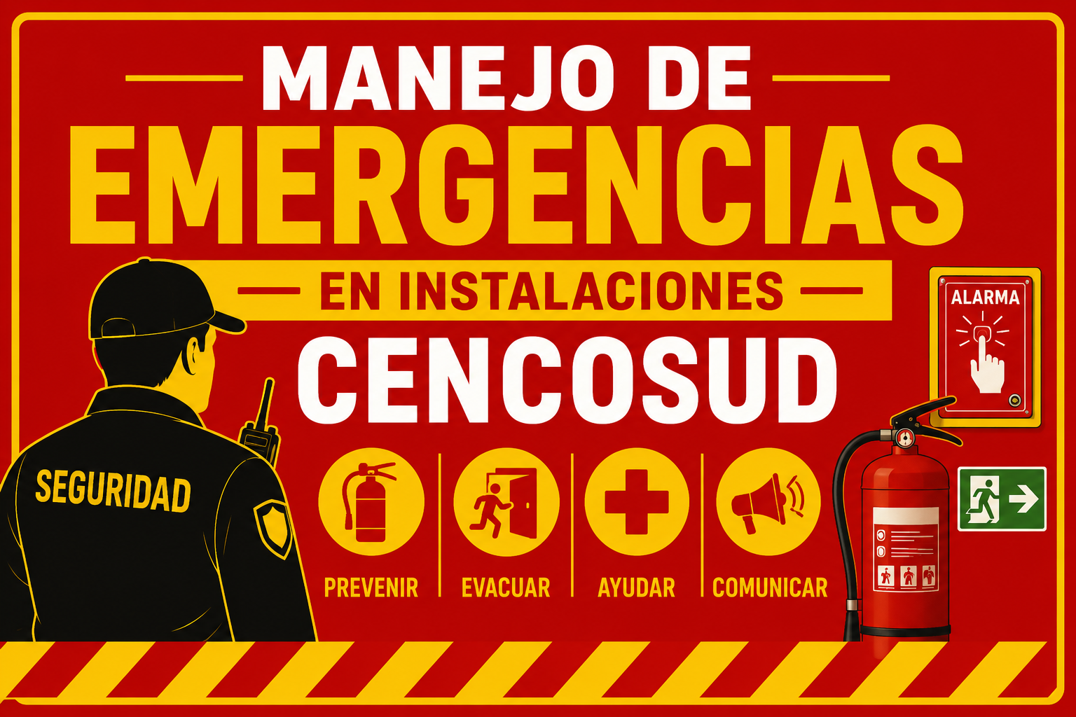 MANEJO DE EMERGENCIAS EN INSTALACIONES CENCOSUD
